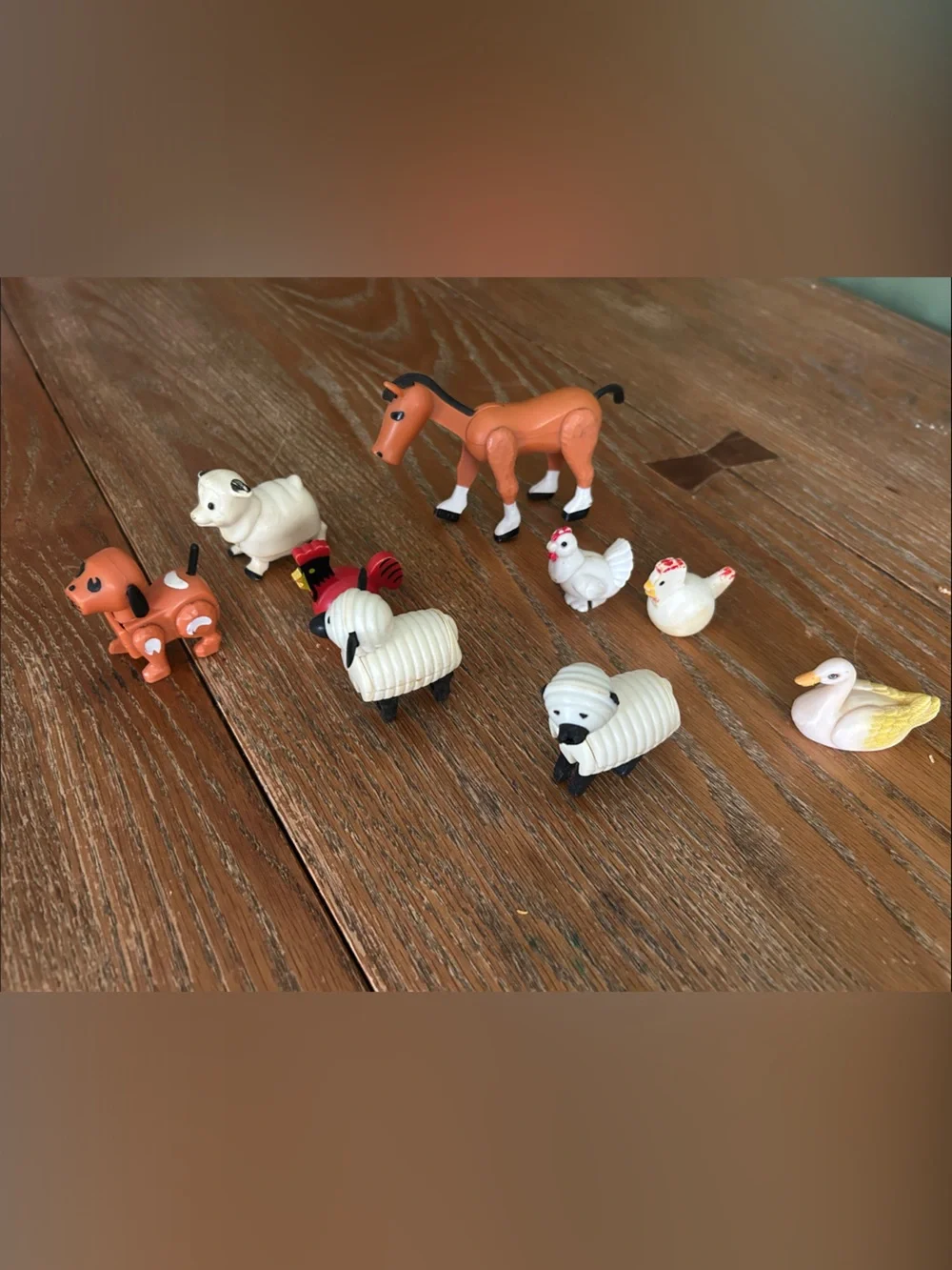 Vintage Fischer Price Little People Farm Animal Set From Play Family Farm
